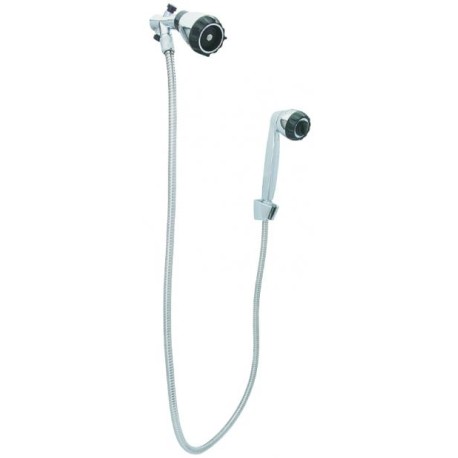 REGADERA DE TELEFONO CON DESVIADOR CROMO DICA 3007C  901D-3007C