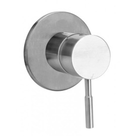 Monomando sencillo para regadera o tina INOX    9459INOX   URREA 901AD-9459INOX