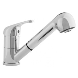 Monomando para cocina con nariz retractil y 2 funciones    9435   URREA 901AD-9435