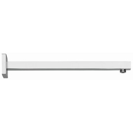 Brazo de regadera recto a pared cuadrado de 45 cm INOX    2305INOX   URREA 901AD-2305INOX