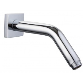 Brazo de regadera a pared con chapeton cuadrado    2314   URREA 901AD-2314