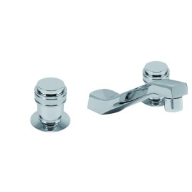 Mezcladora de taladros separados para lavabo / No incluye manerales    252SA   URREA 901AD-252SA
