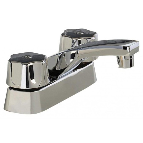 Mezcladora de 4" para lavabo con manerales QUEEN    46Q   URREA 901AC-46Q