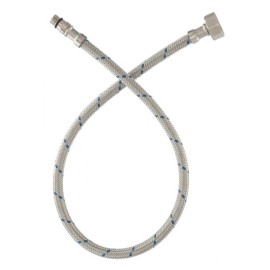 MANGUERA DE PVC CON TRAMADO DE ACERO INOXIDABLE PARA MONOMANDO       URREA 901C-MALL55