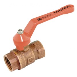VALVULA DE ESFERA ROSCABLE DE BRONCE 25MM       URREA 901C-VER0225