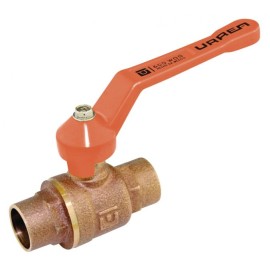 VALVULA DE ESFERA SOLDABLE DE BRONCE 19MM       URREA 901C-VES0219