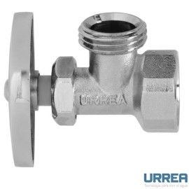 LLAVE DE CONTROL ANGULAR CON VASTAGO PLASTICO       URREA 901C-400SC