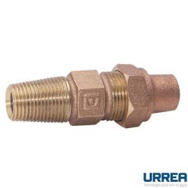 NUDO DE INSERCION PARA TUBO COBRE 13MM       URREA 901C-40N13