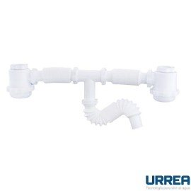 CESPOL FLEXIBLE, DOBLE BOTE, SIN CONTRACANASTA       URREA 901C-3734