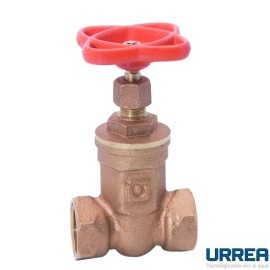 VALVULA DE COMPUERTA ROSCABLE DE BRONCE 25MM       URREA 901C-2225
