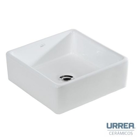 LAVABO ORION SOBRE PONER QUADRO III BLANCO SIN REBOSADERO LV10250A021 901O-52204025