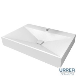 LAVABO ORION SOBRE PONER QUADRO CENTRO 1 TALADRO BLANCO LV1019A021 901O-52563021