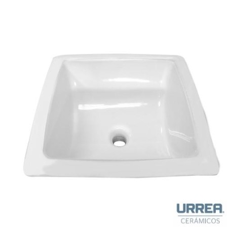 LAVABO ORION BAJO CUBIERTA AUDAZE CUADRADO BLANCO CON REBOSADERO LV1027A021 901O-52820021