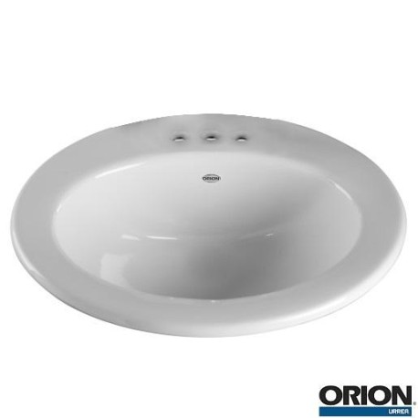 LAVABO ORION SOBRE CUBIERTA VENUS 4" BLANCO 52060021 901O-52060021