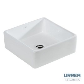 LAVABO ORION SOBRE PONER QUADRO III BLANCO SIN REBOSADERO LV10250A021 901O-52204025