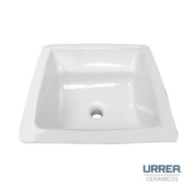 LAVABO ORION BAJO CUBIERTA AUDAZE CUADRADO BLANCO CON REBOSADERO LV1027A021 901O-52820021