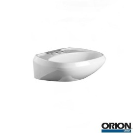 LAVABO ORION DE PARED AUSTRIA 4" BLANCO 901O-52010022
