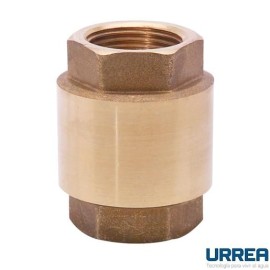 VALVULA DE RETENCION VERTICAL U HORIZONTAL 25MM       URREA 901C-45N25