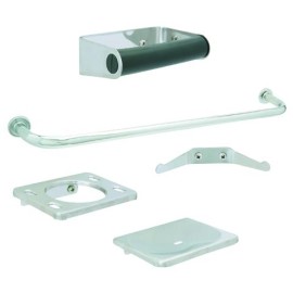 JUEGO DE ACCESORIOS PARA BANO 5 PZ CROMO DICA 4800  901D-4800