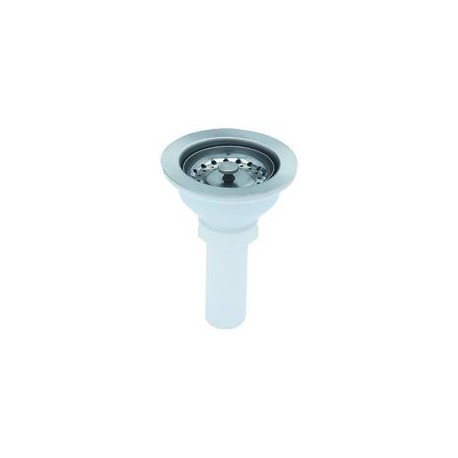 CONTRACANASTA DICA  PARA FREGADERO ACERO INOXIDABLE TUBO DE POLIPROPILENO 4814  901D-4814