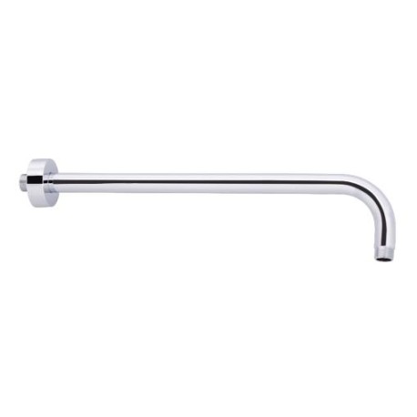 BRAZO PARA REGADERA REDONDO DICA 40 CM CON CHAPETON ACERO INOXIDABLE CROMO 4550BRR  901D-4550BRR