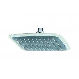 REGADERA DE PLATO CUADRADA DICA 20 CM ABS CROMO SIN BRAZO 4531BL  901D-4531BL
