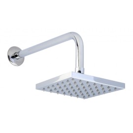 REGADERA CON BRAZO Y CHAPETON LIMPIA FACIL CROMO DICA 4513B  901D-4513B