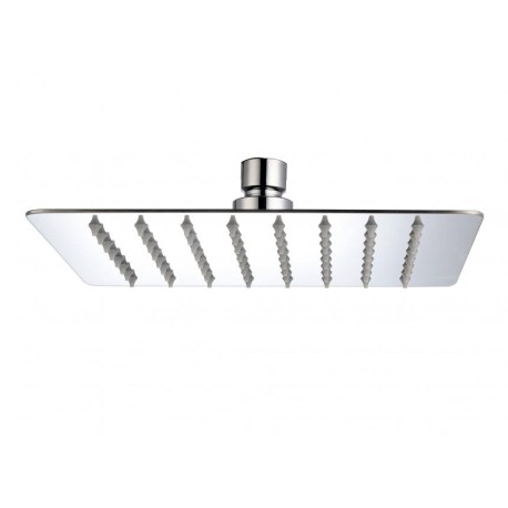 REGADERA DE PLATO CUADRADO DICA 15 CM ACERO INOXIDABLE CROMO SIN BRAZO 4536C  901D-4536C