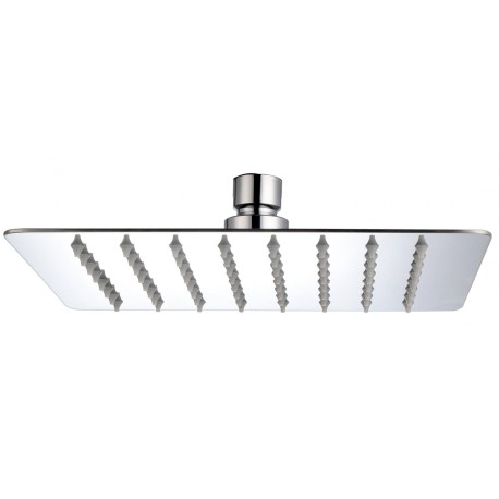 REGADERA DE PLATO CUADRADO DICA 20 CM ACERO INOXIDABLE CROMO SIN BRAZO 4538C  901D-4538C