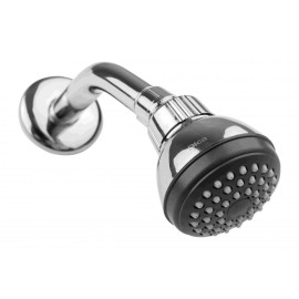 REGADERA CON BRAZO Y CHAPETON LIMPIA FACIL CROMO  DICA 4506B  901D-4506B