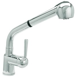 MONOMANDO PARA FREGADERO NARIZ RETRACTIL CROMO DICA 4328  901D-4328