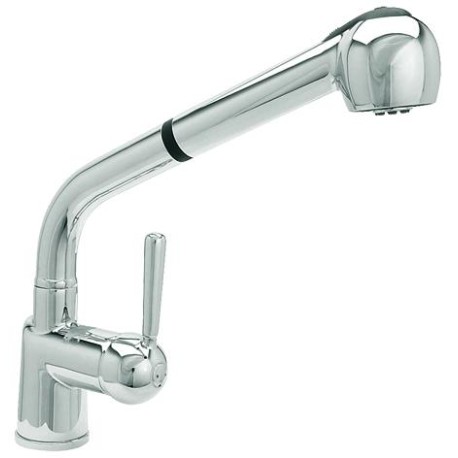 MONOMANDO PARA FREGADERO NARIZ RETRACTIL CROMO DICA 4328  901D-4328