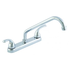 MEZCLADORA PARA FREGADERA 8" CON MANERALES Y PALANCA CROMO DICA 4329  901D-4329