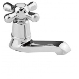 LLAVE JUEGO INDIVIDUAL LAVABO CON MANERALES DE CRUZ CROMO DICA 4245  901D-4245