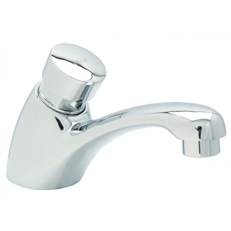 LLAVE PARA LAVABO INDIVIDUAL TEMPORIZADORA CROMO DICA  4210  901D-4210