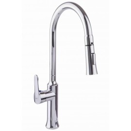 MONOMANDO PARA FREGADERO DICA ECOLOGICO 465MM CROMO NARIZ RETRACTIL 4083  901D-4083