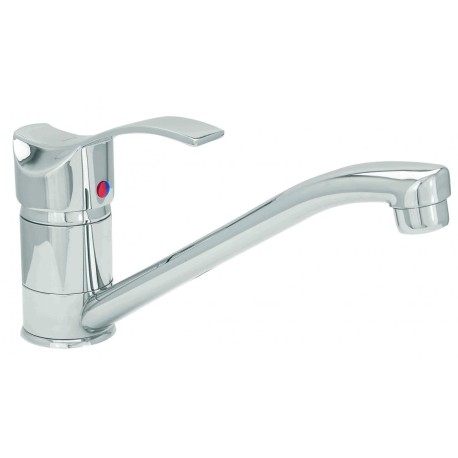 MONOMANDO PARA FREGADERO NARIZ GIRATORIA CROMO DICA 4077  901D-4077
