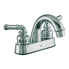 MEZCLADORA PARA LAVABO 4" PLASTICA 1/4 VUELTA CROMO DICA 4081TS  901D-4081TS