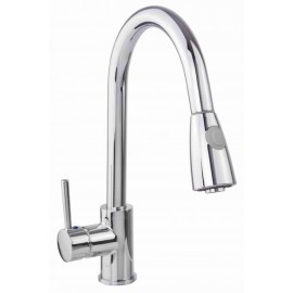 MONOMANDO PARA FREGADERO DICA ECOLOGICA 395MM CROMO NARIZ RETRACTIL 4082  901D-4082