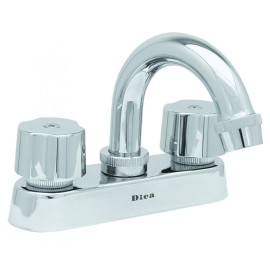 MEZCLADORA PARA LAVABO 4" TIPO BAR CROMO DICA  4048BARV  901D-4048BARV