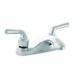 MEZCLADORA PARA LAVABO 4" CON MANERALES CROMO DICA 4063  901D-4063