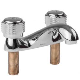 MEZCLADORA PARA LAVABO 4" CON MANERAL CROMO DICA 4042  901D-4042