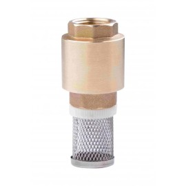 VALVULA PICHANCHA CON CANASTILLA ACERO INOXIDABLE 19 DICA 4045R.19  901D-4045R19